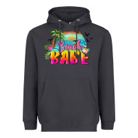 Smoke beach babe Heavyweight Hoodie - BarkalooDesign