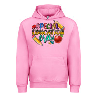 Fuchsia Pink special education crew Urban Hoodie - CowGirlArtShop