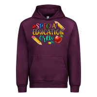 Mauve Wine special education crew Urban Hoodie - CowGirlArtShop
