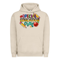 Pigment French Oak special education crew Urban Hoodie - CowGirlArtShop
