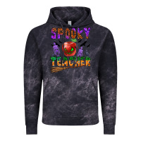 Cloud Black spooky teacher Vintage Hoodie - BundleAndBundleShop