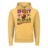Vintage Mustard spooky teacher Vintage Hoodie - BundleAndBundleShop