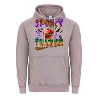 Vintage Zinc spooky teacher Vintage Hoodie - BundleAndBundleShop