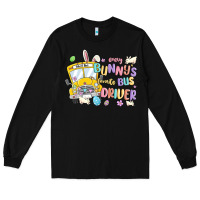 Black every bunny's favorite bus driver malia Long Sleeve Tee - MaliasSmallBusiness