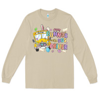 Mushroom every bunny's favorite bus driver malia Long Sleeve Tee - MaliasSmallBusiness