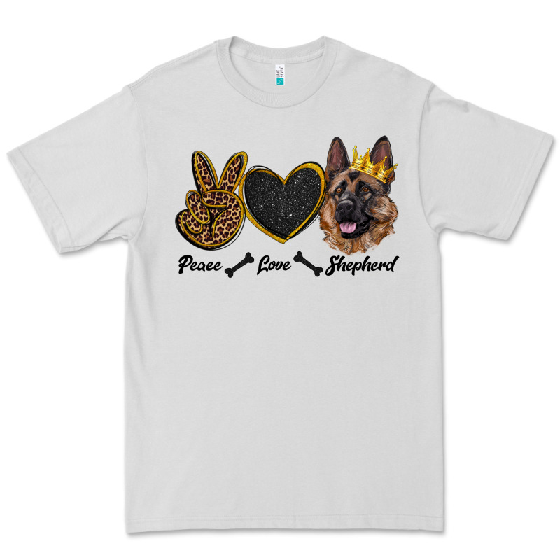 Peace Love Shepherd Premium Tee by RanaPortraitStore | Teevron