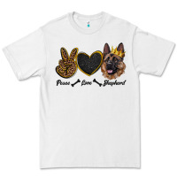 White peace love shepherd Premium Tee - RanaPortraitStore