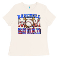 Bone baseball mom squad Ladies Tee - texasbilliewilder