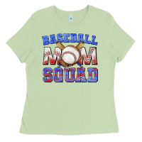 Matcha baseball mom squad Ladies Tee - texasbilliewilder