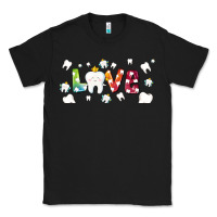 Black love tooth and tooth fairy Classic Tee - AdoDesignShop