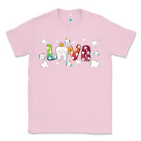 Bubblegum Pink love tooth and tooth fairy Classic Tee - AdoDesignShop