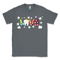 Charcoal Heather love tooth and tooth fairy Classic Tee - AdoDesignShop
