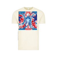 Vintage Arctic patriotic tie dye stars Vintage Tee - BundleAndBundleShop