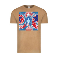Vintage Camel patriotic tie dye stars Vintage Tee - BundleAndBundleShop