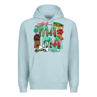Blue Mist Dog Mama Premium Hoodie - texasbilliewilder