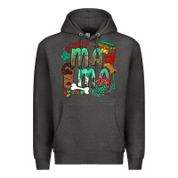 Charcoal Heather Dog Mama Premium Hoodie - texasbilliewilder