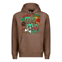 Chestnut Dog Mama Premium Hoodie - texasbilliewilder