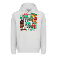Dove Grey Dog Mama Premium Hoodie - texasbilliewilder