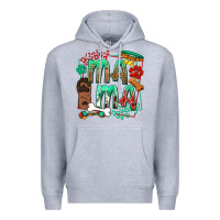 Heather Grey Dog Mama Premium Hoodie - texasbilliewilder