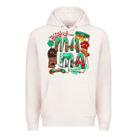 Pale Pink Dog Mama Premium Hoodie - texasbilliewilder