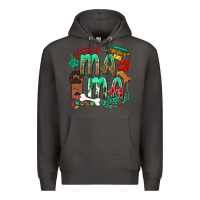 Smoke Dog Mama Premium Hoodie - texasbilliewilder