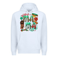 White Dog Mama Premium Hoodie - texasbilliewilder