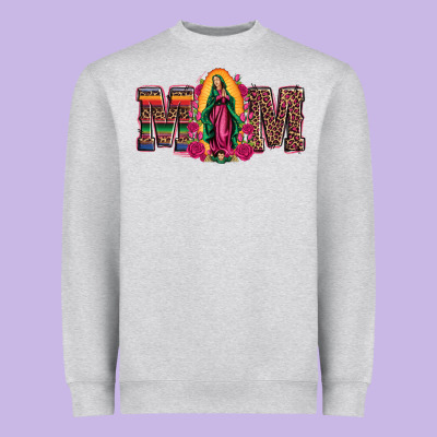 Mom Our Lady Of Guadalupe Heavyweight Sweatshirt Designed By Artiststas