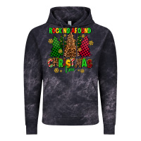 Cloud Black rocking around the christmas tree Vintage Hoodie - AdoDesignShop