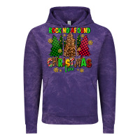 Cloud Purple rocking around the christmas tree Vintage Hoodie - AdoDesignShop