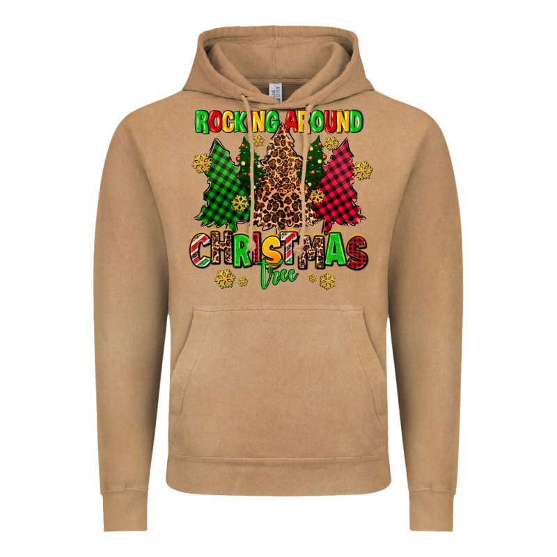 Rocking Around The Christmas Tree Vintage Hoodie by AdoDesignShop | Teevron