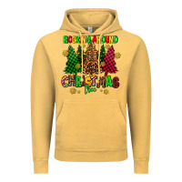 Vintage Mustard rocking around the christmas tree Vintage Hoodie - AdoDesignShop