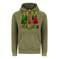 Vintage Olive rocking around the christmas tree Vintage Hoodie - AdoDesignShop