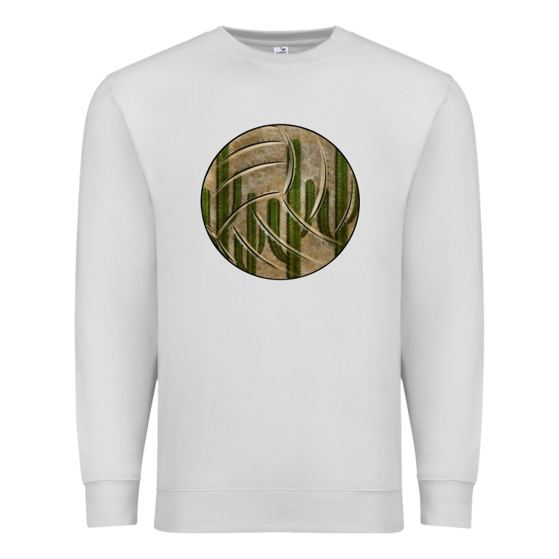 Old Cactus Vintage Volleyball Premium Sweatshirt by Bettercallsaul | Teevron