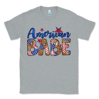 Heather Grey american babe Classic Tee - LillyAllenDesigns