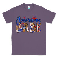 Lavender american babe Classic Tee - LillyAllenDesigns