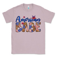 Lilac american babe Classic Tee - LillyAllenDesigns