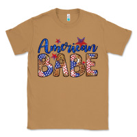 Toasted Coconut american babe Classic Tee - LillyAllenDesigns