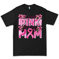Black i wear pink for my mom Premium Tee - Zillion Design Studio