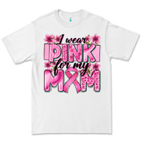 White i wear pink for my mom Premium Tee - Zillion Design Studio