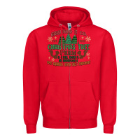 Red griswold christmas tree farm Zipper Hoodie - MaliasSmallBusiness