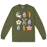 Easter Doodles Long Sleeve Tee | Teevron