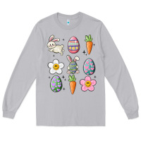Moon Dust easter doodles Long Sleeve Tee - MaliasSmallBusiness