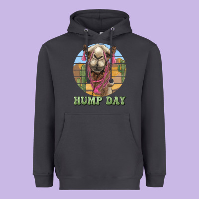 Hump Day Camel Heavyweight Hoodie Designed By Barkaloodesign