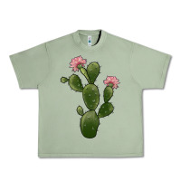 Oil Green cactus 2 Urban Heavy Tee - JahusDesignShop