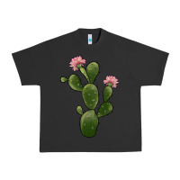 Pigment Black cactus 2 Urban Heavy Tee - JahusDesignShop