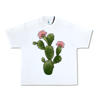 White cactus 2 Urban Heavy Tee - JahusDesignShop