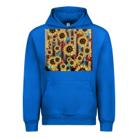 Cobalt America flag sunflower star tumbler Urban Hoodie - HowdyJamesFarm