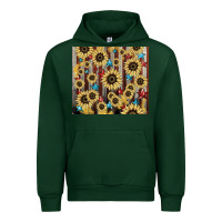 Forest Green America flag sunflower star tumbler Urban Hoodie - HowdyJamesFarm