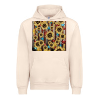 Sandshell America flag sunflower star tumbler Urban Hoodie - HowdyJamesFarm