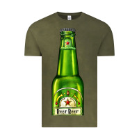 Vintage Olive green beer Vintage Tee - AdoDesignShop